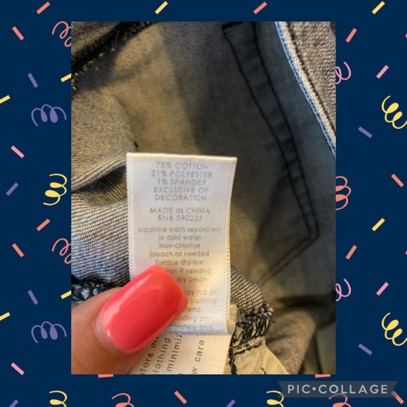 SOLD Bullhead Denim Co Vintage Rip and Repair Jeans - GUC - Size 29 - Picture 3 of 4